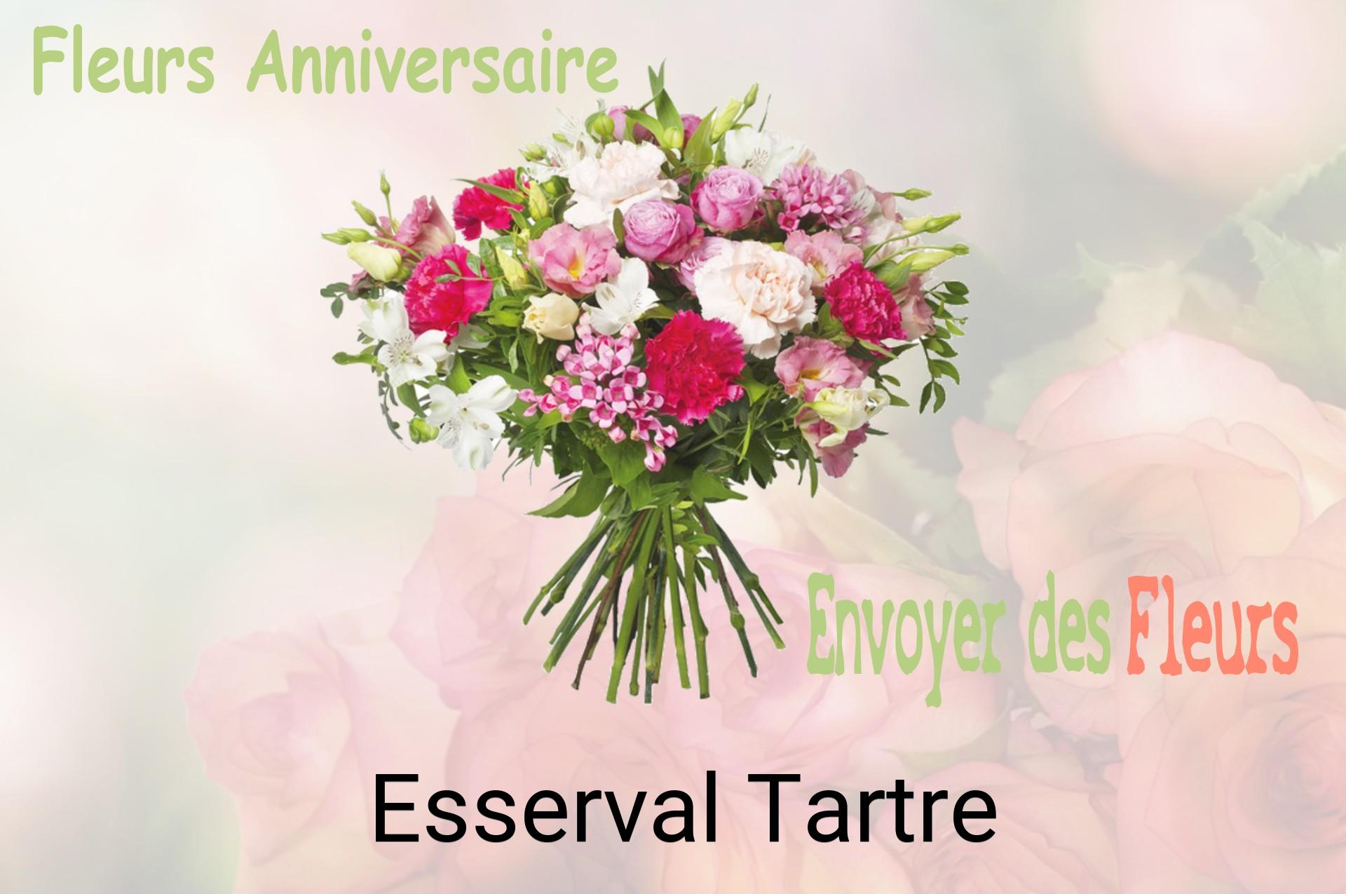 Bouquet de fleurs d’anniversaire livré à Esserval-Tartre